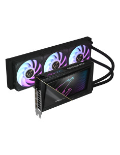 GIGABYTE AORUS GeForce RTX 5090 XTREME WATERFORCE 32G Tarjeta Gráfica - 32 GB GDDR7, 512 bits, PCI-E 5.0, 2655 MHz Frecuencia 2