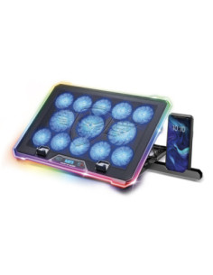 Spirit of Gamer AIRBLADE 1300 RGB almohadilla fría 43,2 cm (17") Negro