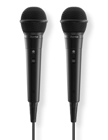 Hama Karaoke Negro Micrófono para karaoke