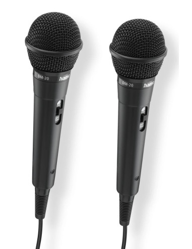 Hama Karaoke Negro Micrófono para karaoke