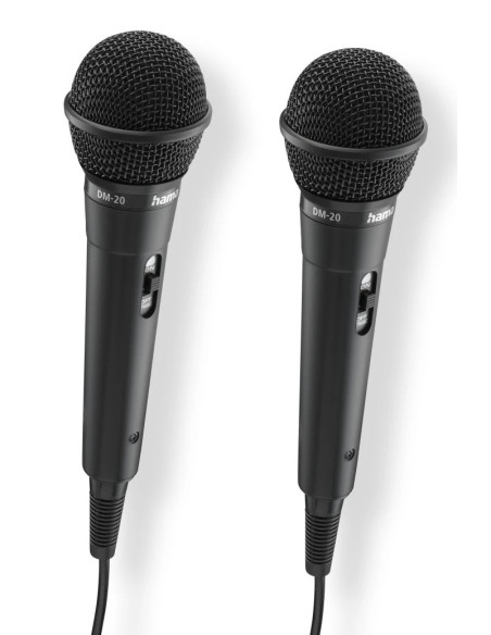 Hama Karaoke Negro Micrófono para karaoke