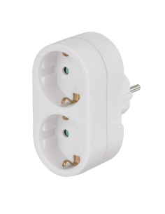 Hama 00121937 adaptador de enchufe eléctrico Tipo A Blanco