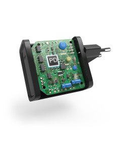 Hama | Cargador universal de portátil USB C de 45W, carga rápida, color negro 2