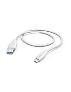 Hama 00201596 cable USB USB 2.0 1,5 m USB A USB C Blanco