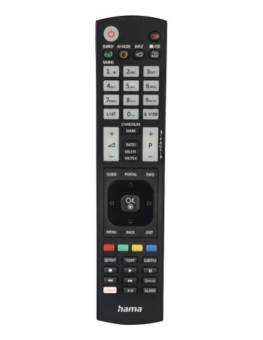 Hama 00221061 mando a distancia IR inalámbrico TV Botones