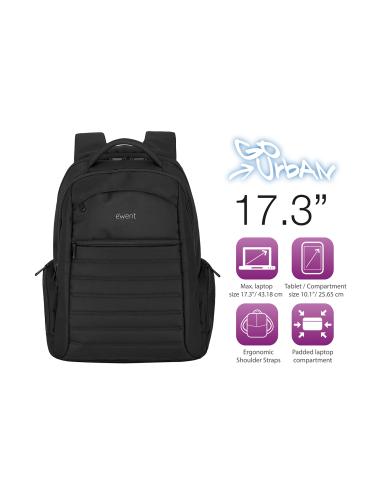 MOCHILA EWENT HASTA 17.3" EW2528 URBAN