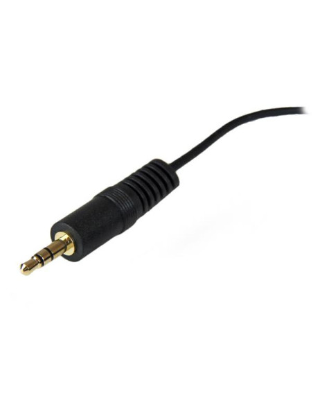 StarTech.com Cable de 3,6m Alargador Extensor de Audio Mini Jack 3,5mm Chapado en Oro para Auriculares - Macho a Hembra