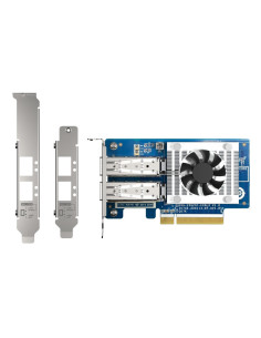 QNAP QXG-25G2SF-CX6 adaptador y tarjeta de red Interno Fibra 25000 Mbit s