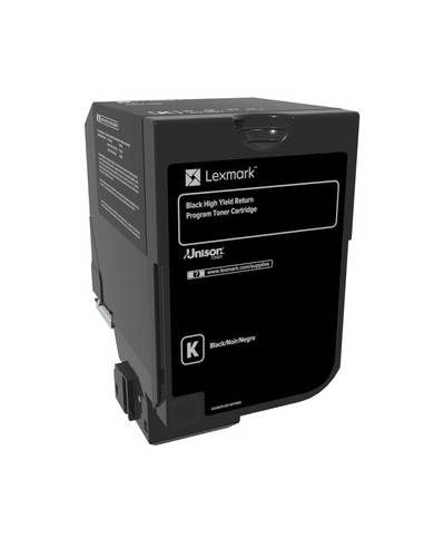 Lexmark 84C2HK0 cartucho de tóner 1 pieza(s) Original Negro