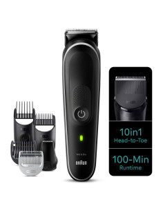 Braun MGK5440 cortadora de pelo y maquinilla Negro 18 Ión de litio