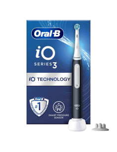 Oral-B iO 3 Matte Adulto Cepillo dental vibratorio Negro, Blanco