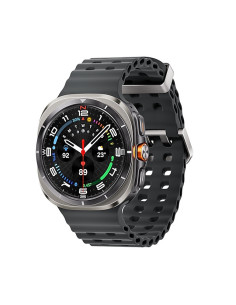 Samsung Galaxy Watch Ultra 3,81 cm (1.5") AMOLED 47 mm Digital 480 x 480 Pixeles Pantalla táctil 4G Plata, Titanio Wifi GPS