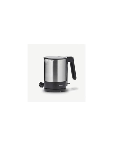 Severin WK 3409 tetera eléctrica 1,7 L 2200 W Negro, Acero inoxidable
