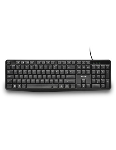NGS FUNKY V4 (QUERTY, ES) teclado Hogar   Oficina USB QWERTY Español Negro