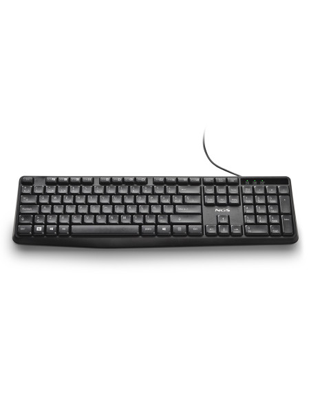 NGS FUNKY V4 (QUERTY, ES) teclado Hogar   Oficina USB QWERTY Español Negro