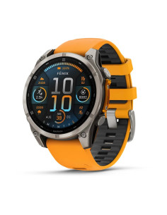 Garmin fenix 8 3,56 cm (1.4") AMOLED 47 mm Digital 454 x 454 Pixeles Pantalla táctil Grafito Wifi GPS (satélite)