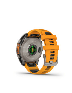 Garmin fenix 8 3,56 cm (1.4") AMOLED 47 mm Digital 454 x 454 Pixeles Pantalla táctil Grafito Wifi GPS (satélite) 2