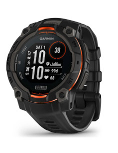 Garmin Instinct 3 Solar 2,29 cm (0.9") MIP 45 mm Digital 176 x 176 Pixeles Pantalla táctil Negro GPS (satélite) 2