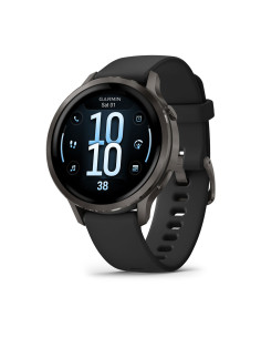 Garmin Venu 4 3,05 cm (1.2") AMOLED 41 mm Digital 390 x 390 Pixeles Pantalla táctil Negro Wifi GPS (satélite)