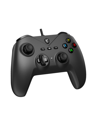 MSI FORCE GC200 mando y volante Negro USB Gamepad Analógico Digital Android, PC