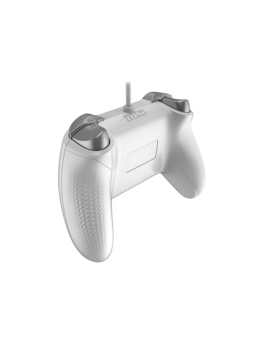 MSI FORCE GC200 WHITE mando y volante Blanco USB Gamepad Analógico Digital Android, PC