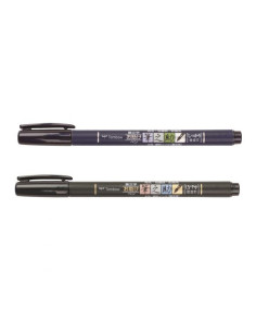 Tombow WS-BHS-2P pluma fuente Negro 2 pieza(s) 2