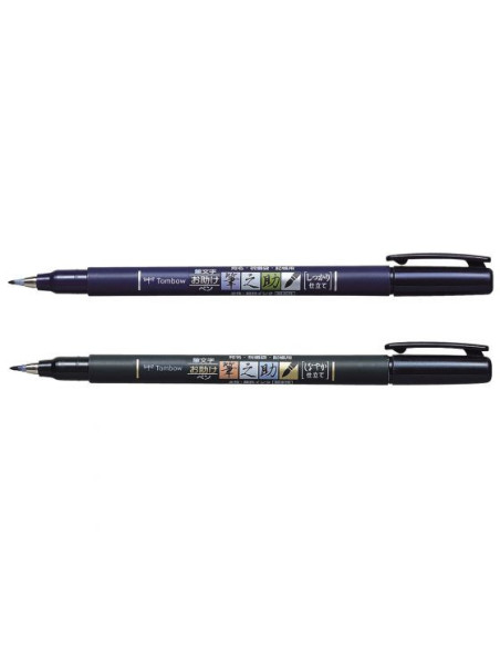 Tombow WS-BHS-2P pluma fuente Negro 2 pieza(s)