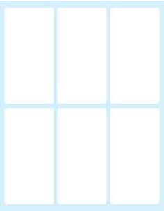 Tico E-7438 etiqueta autoadhesiva Rectángulo Permanente Blanco 60 pieza(s)