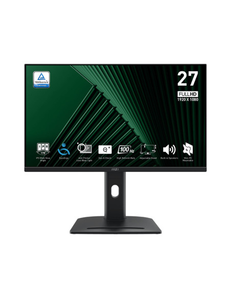 MSI PRO MP275PG pantalla para PC 68,6 cm (27") 1920 x 1080 Pixeles Full HD LCD Negro