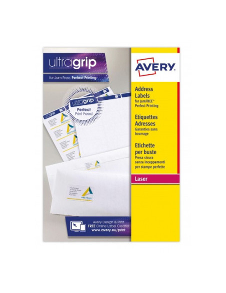 Avery L7159-15 etiqueta para dirección Etiqueta autoadhesiva Blanco