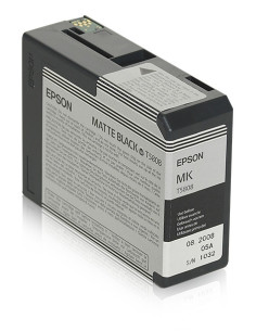 Epson Cartucho T580800 negro mate