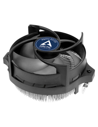 ARCTIC Alpine 23 CO Procesador Refrigerador de aire 9 cm Aluminio, Negro 1 pieza(s)