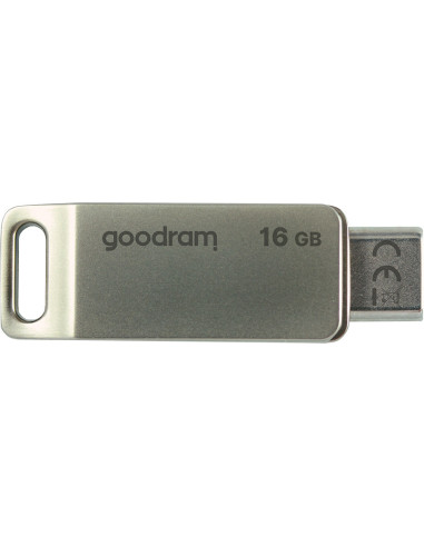 Goodram ODA3 unidad flash USB 16 GB USB Type-A   USB Type-C 3.2 Gen 1 (3.1 Gen 1) Plata