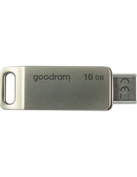 Goodram ODA3 unidad flash USB 16 GB USB Type-A   USB Type-C 3.2 Gen 1 (3.1 Gen 1) Plata