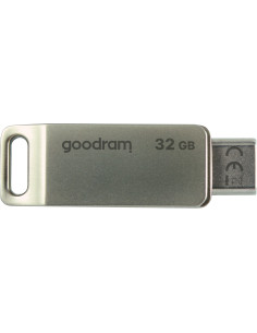 Goodram ODA3 unidad flash USB 32 GB USB Type-A   USB Type-C 3.2 Gen 1 (3.1 Gen 1) Plata