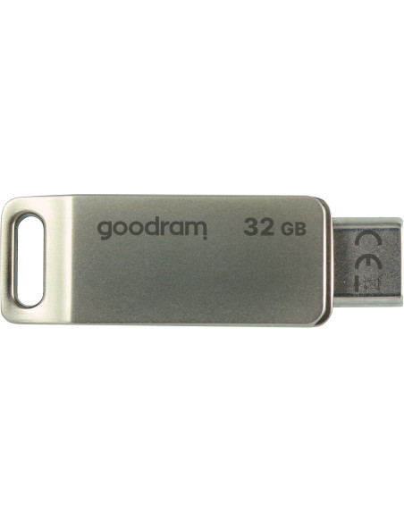 Goodram ODA3 unidad flash USB 32 GB USB Type-A   USB Type-C 3.2 Gen 1 (3.1 Gen 1) Plata
