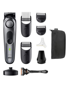 Braun BeardTrimmer 7 BT7420 depiladora para la barba Batería 40 2 cm Plata 2