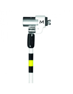 Mobilis 001272 cable antirrobo Negro, Blanco, Amarillo 2 m