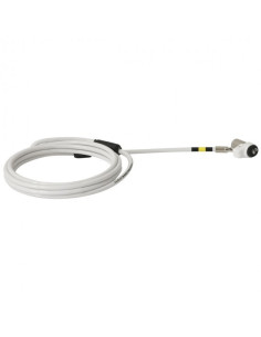Mobilis 001272 cable antirrobo Negro, Blanco, Amarillo 2 m 2
