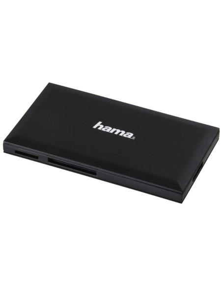 Hama | Lector universal de tarjeta SD, micro SD, conexión USB 3.0, Color Negro