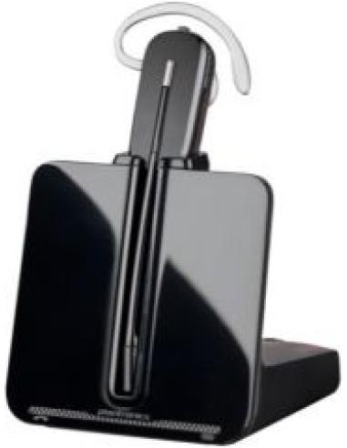 auriculares de diadema cs540a monoaural con microfono y cancelacion de ruido inalambrico dect