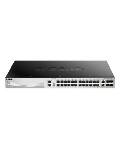 D-Link DGS-3130-30TS Gestionado L3 Gigabit Ethernet (10 100 1000) Negro, Gris 2