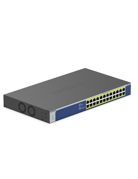 NETGEAR GS524PP No administrado Gigabit Ethernet (10 100 1000) Energía sobre Ethernet (PoE) Gris
