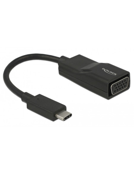 DeLOCK 63923 Adaptador gráfico USB 1920 x 1200 Pixeles Negro