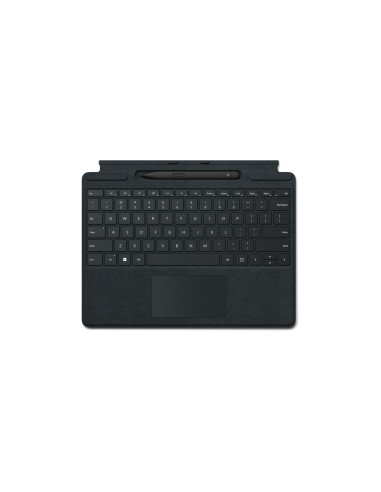 Microsoft Signature with Slim Pen 2 QWERTY Español Microsoft Cover port Negro