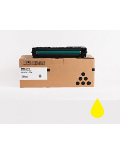 Ricoh 406351 cartucho de tóner 1 pieza(s) Original Amarillo 2