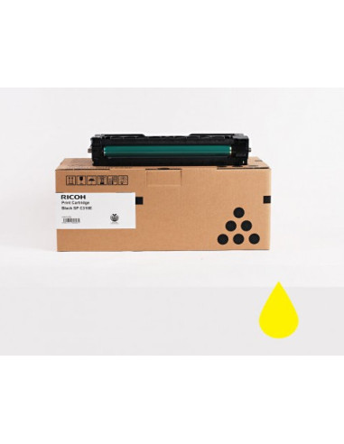 Ricoh 406351 cartucho de tóner 1 pieza(s) Original Amarillo