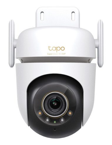 TP-Link Tapo TC43(EU) V2 Esférico Cámara de seguridad IP Interior y exterior 2880 x 1620 Pixeles Techo Pared Poste