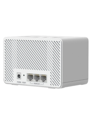 Mercusys Halo H25BE Doble banda (2,4 GHz   5 GHz) Wi-Fi 7 (802.11be) Blanco 3 Interno