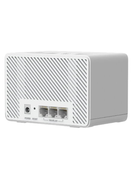 Mercusys Halo H25BE Doble banda (2,4 GHz   5 GHz) Wi-Fi 7 (802.11be) Blanco 3 Interno